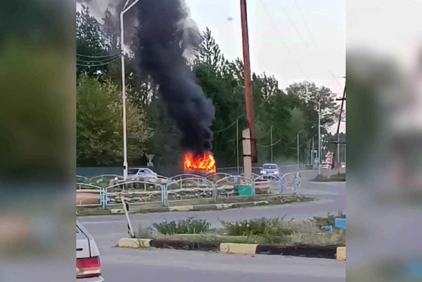 В Восточном Казахстане горел автомобиль (видео) » Новости Усть-Каменогорска  и ВКО свежие на сегодня | ALTAINEWS